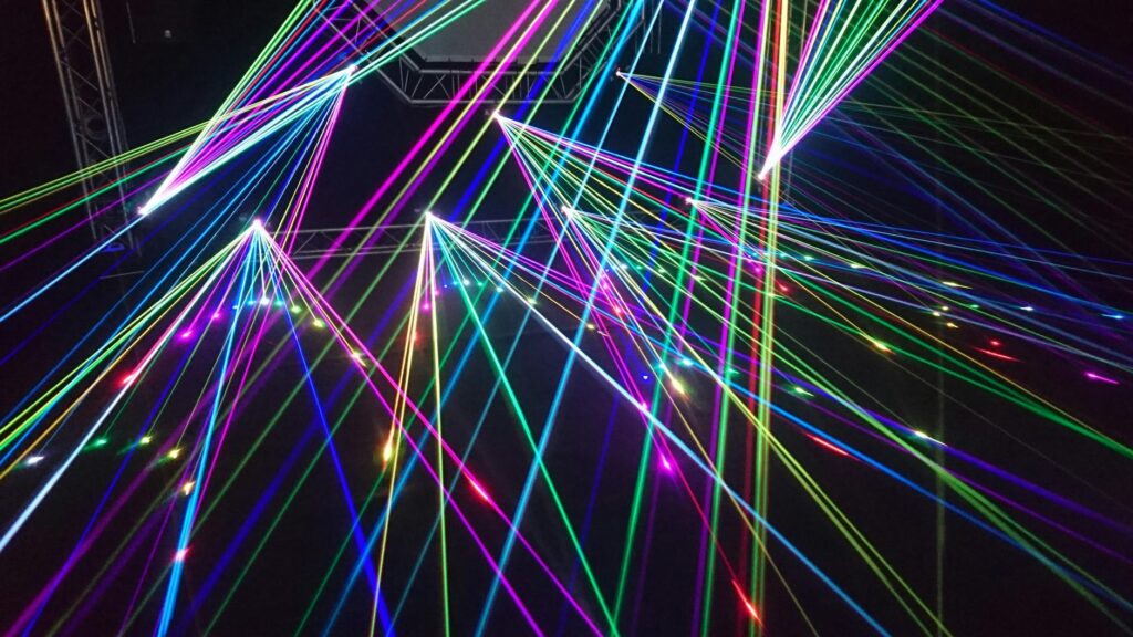 A focused beam of light symbolizing the targeted approach needed for strong cover letter writing.
