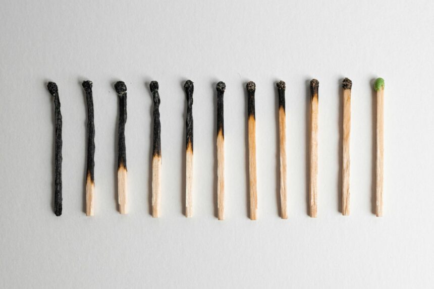 Abstract representation of resilience, symbolizing a strong mental health toolkit for first-year students.