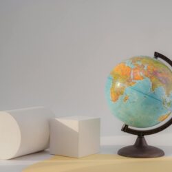 Abstract world map representing the global opportunities available through strategic study abroad savings.