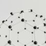 Abstract image representing network connections, symbolizing the importance of networking in answering the 'tell me about yourself' interview question.