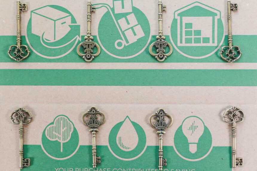 Abstract image representing the security provided by checking your credit report.