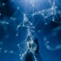 Abstract image representing the complex network of connections influenced by AI ethics skills.